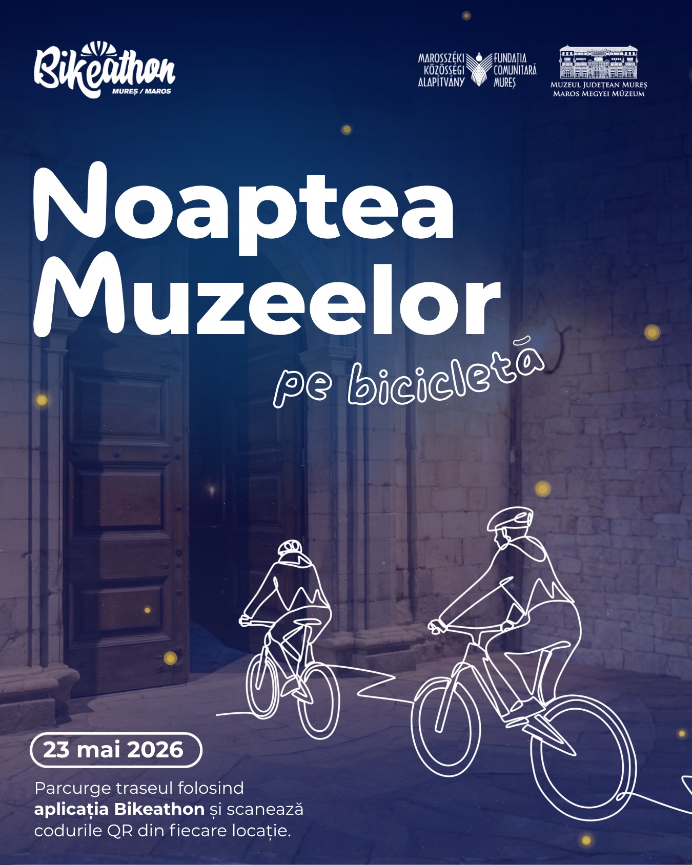 Noaptea Muzeelor pe Bicicletă - cultura și aventura se întâlnesc pe două roți